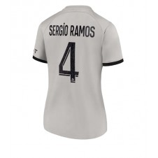 Paris Saint-Germain Sergio Ramos #4 Bortatröja Dam 2022-23 Korta ärmar